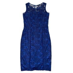 Tatyana Midi Dress Pencil Pinup Lace Wiggle Vixen